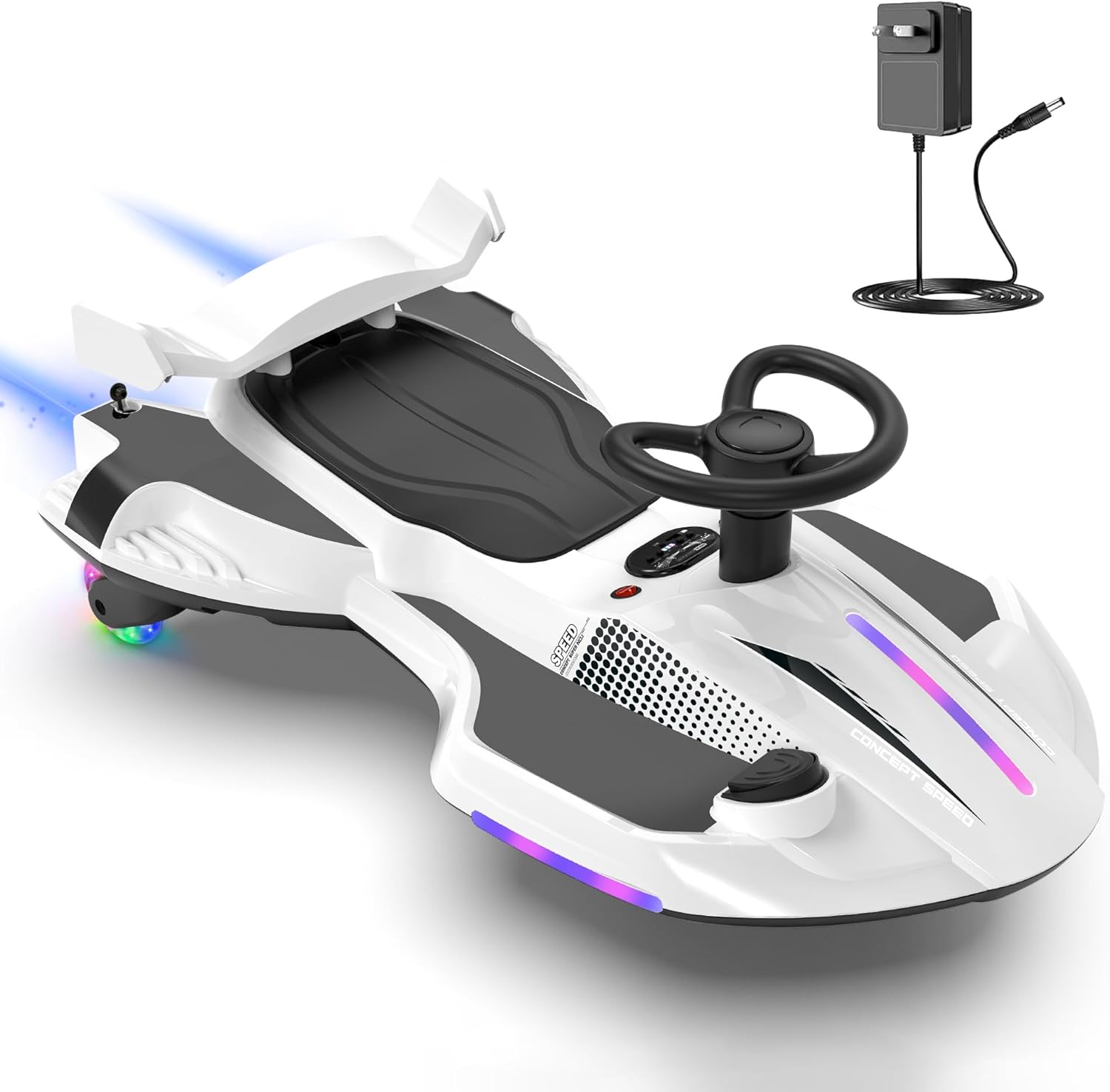 ⏰ LAST DAY 80% OFF  12V Electric Wiggle Car with Pedal for Kids,