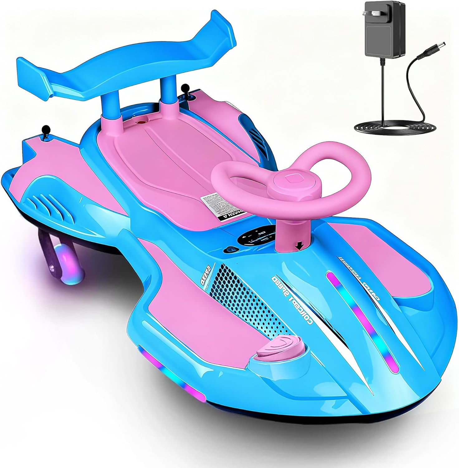 ⏰ LAST DAY 80% OFF  12V Electric Wiggle Car with Pedal for Kids,